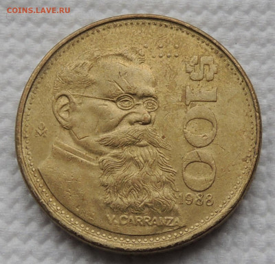 Мексика 100 песо 1988 до 12.10.2025 - Мексика 100 песо 88.JPG