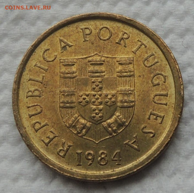 Португалия 1 эскудо 1984 до 12.10.2025 - Португалия 1 эскудо 84 .JPG
