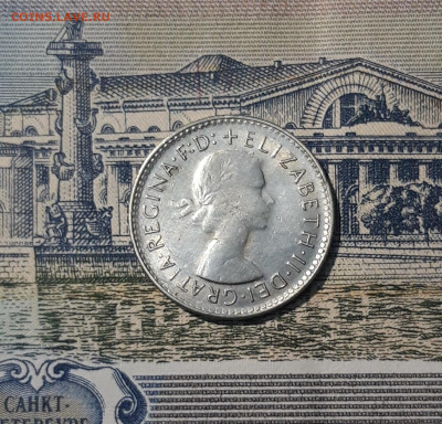 Австралия 6 пенсов 1963 года Ag До 16.10 - 20250924_202616