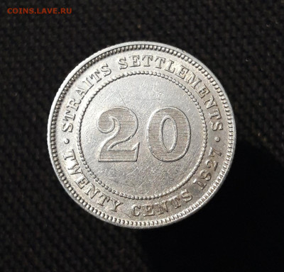 СТРЕЙТС СЕТЛМЕНТС 20 центов 1927 года До 16.10 - 20250924_203228