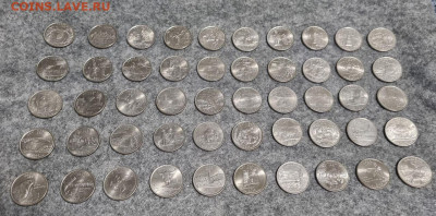 США 25 центов Полный Набор Штаты США до 15.10.2025 22.00 - Штаты (3)