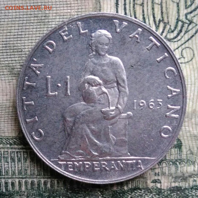 Ватикан 1 лира 1963 года до 13.10.2025 - IMG_20251007_222428