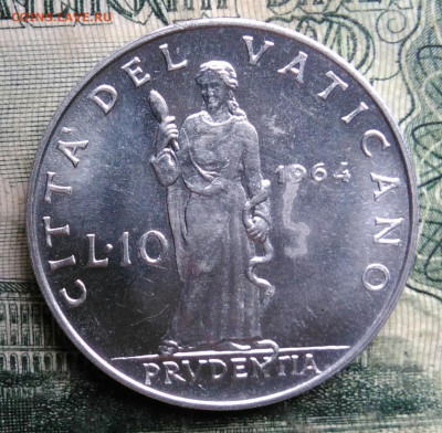Ватикан 10 лир 1964 года до 13.10.2025 - IMG_20251007_222716