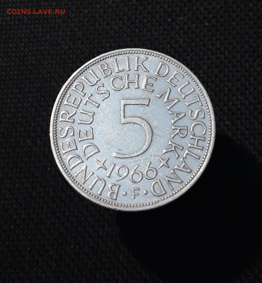 Германия ФРГ 5 Марок 1966 года До 17.10 - 20250924_205401