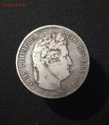 ФРАНЦИЯ 5 франков 1839 года Луи Филипп 1 До 17.10 - 20251010_221925