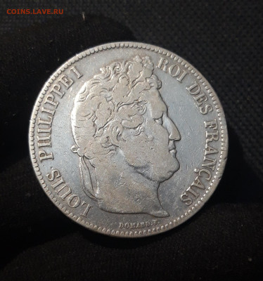 ФРАНЦИЯ 5 франков 1840 года Луи Филипп 1 До 17.10 - 20251010_222748