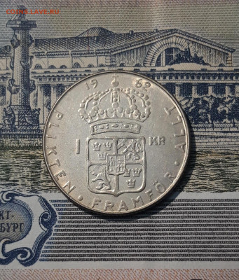 ШВЕЦИЯ 1 крона 1962 года До 18.10 - 20250924_210924
