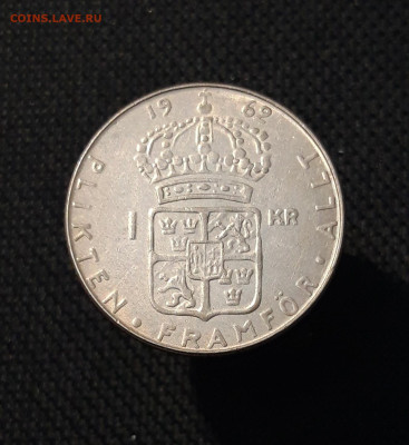 ШВЕЦИЯ 1 крона 1962 года До 18.10 - 20250924_210618