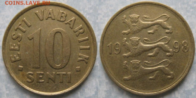 Эстония 10 сенти 1998 до 18-10-25 в 22:00 - Эстония 10 сенти 1998    9775