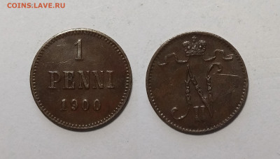 Русская Финляндия 1 пенни 1900 года - 22.00 15.10 - IMG_20251011_093045