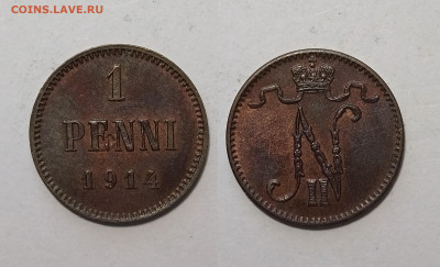 Русская Финляндия 1 пенни 1914 года - 22.00 15.10 - IMG_20251011_093132