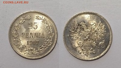 Русская Финляндия 25 пенни 1917 года №2 - 22.00 15.10 - IMG_20251011_093619_2