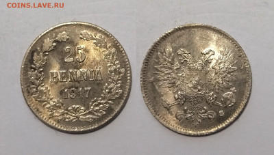 Русская Финляндия 25 пенни 1917 года №6 - 22.00 15.10 - IMG_20251011_093747_6