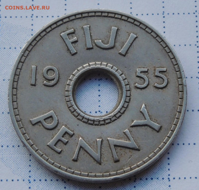Фиджи 1 пенни 1955 до 19.10.2025 - Фиджи 1 пенни 1955.JPG