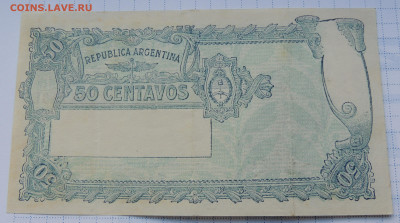 Аргентина 50 сентаво 1947 до 19.10.2025 - Аргентина 50 сентаво 1947 .JPG
