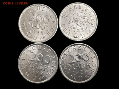 200 марок 1923 года. Двор D, UNC. до 15.10. - Photoroom_20251013_162839