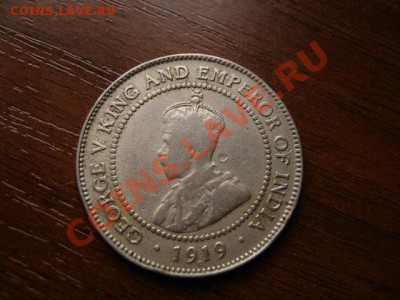 Ямайка Брит. 1 пенни 1919 Георг 5 до 23.02.12 в 21.00 М - IMG_5011