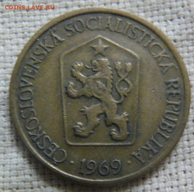 Чехословакия 1 крона 1969 - P1420448.JPG