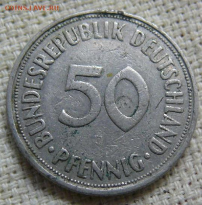 Германия (ФРГ) 50 пфеннигов 1950 - J - P1420482.JPG