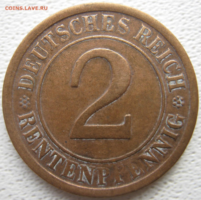 Веймар 2 рентенпфеннига 1924 A до 17.10. - IMG_3895.JPG
