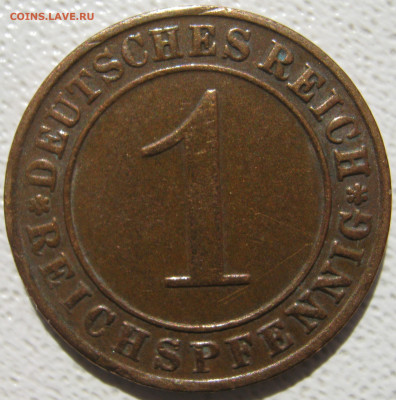 Германия 3 рейх 1 рейхспфенниг 1934 D (веймарский тип) 17.10 - IMG_4782.JPG