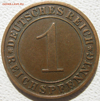 Германия 3 рейх 1 рейхспфенниг 1935 E (веймарский тип) 17.10 - IMG_4810.JPG