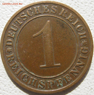 Германия 3 рейх 1 рейхспфенниг 1935 F (веймарский тип) 17.10 - IMG_4812.JPG
