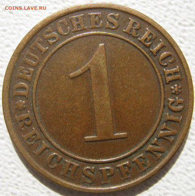 Германия 3 рейх 1 рейхспфенниг 1936 A (веймарский тип) 17.10 - IMG_4820.JPG