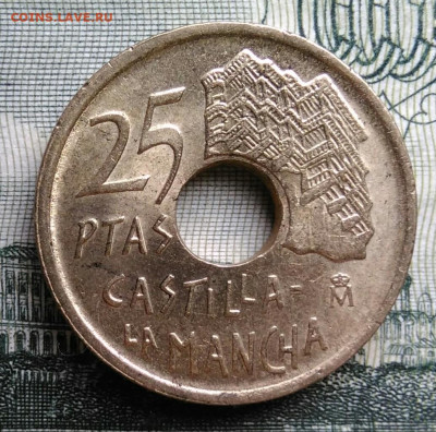 Испания 25 песет 1996 года до 20.10.2025 - IMG_20251015_005948