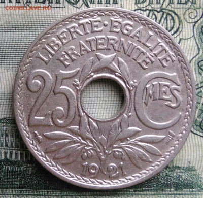 Франция 25 сантимов 1921 года до 20.10.2025 - IMG_20251013_215143