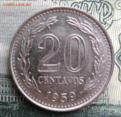 Аргентина 20 сентаво 1959 года до 20.10.2025 - IMG_20251013_214825