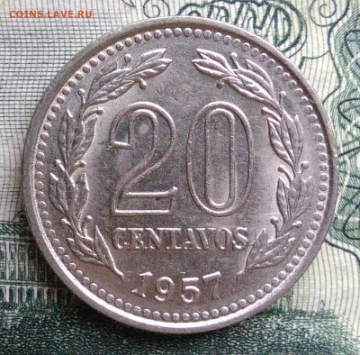 Аргентина 20 сентаво 1957 года до 20.10.2025 - IMG_20251013_214909