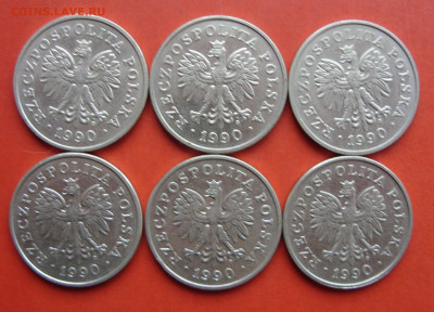 50 злотых Польша ПНР 1990. 6 штук. - SDC10533.JPG