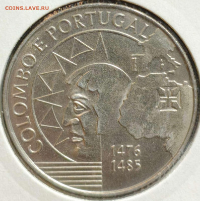 200 э. Португалия 1991,Колумб,UNC,до 18.10.25, 22:00мск - 1000006296_11zon