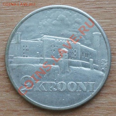 2 кроны Эстония 1930г. - Серебро - 2 кроны 1