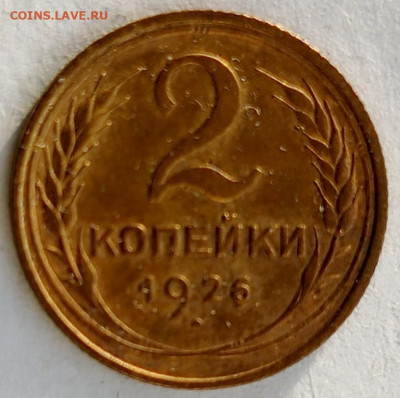 2 коп. 1926 г. мешковая - 14 (1)