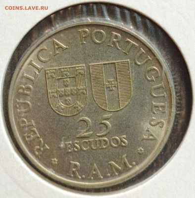 25 э. о-ва Мадейра 1981,Ж.Зарку,UNC,до 18.10.25, 22:00мск - 1000006275_11zon