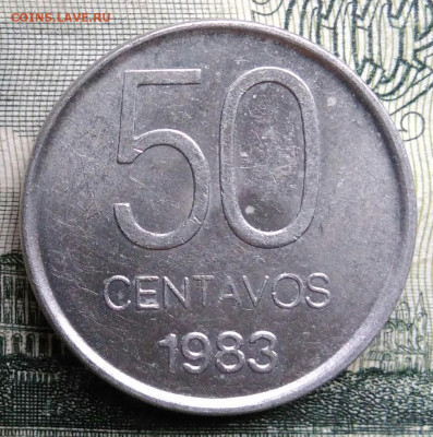 Аргентина 50 сентаво 1983 года до 20.10.2025 - IMG_20251015_194420