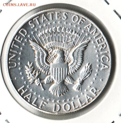 США,  50 центов 1964,  без МД	, до 22.10 - 2025.8.19-1