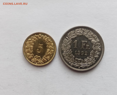 Монеты Швейцария до 22.10.25 в 22:00 по мск - IMG_20251016_124047