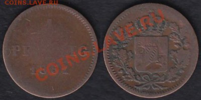 Германия (земли?) 1 пфенниг 1852 до 22.02.2012 22-00 - Германия 1 пфенниг 1852
