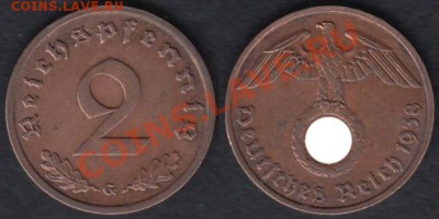 Германия 2 пфеннига 1938 до 22.02.2012 22-00 - Германия 2 пфеннига 1938+++