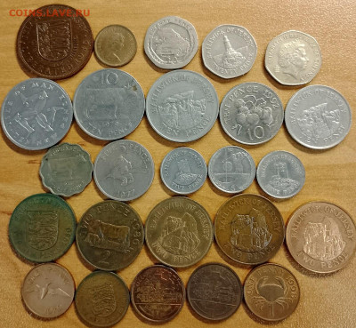 Гернси, Джерси, Мэн подборка 25 монет до 19.10 - IMG_20251016_174352_681