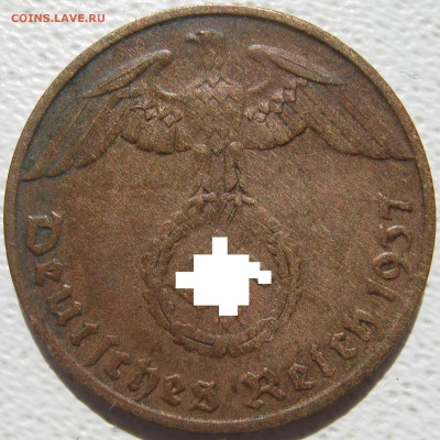  3 рейх 1 рейхспфенниг 1937 A до 18.10. - IMG_3622_1.JPG