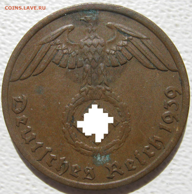  3 рейх 1 рейхспфенниг 1939 A до 18.10. - IMG_3635_1.JPG