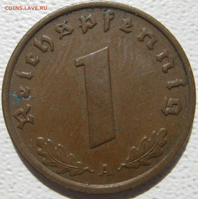  3 рейх 1 рейхспфенниг 1939 A до 18.10. - IMG_3634.JPG