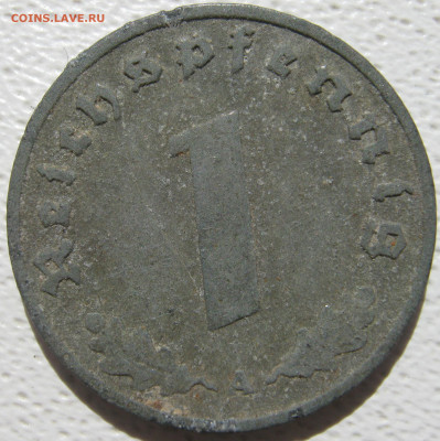  3 рейх 1 рейхспфенниг 1942 A до 18.10. - IMG_3666.JPG