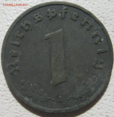  3 рейх 1 рейхспфенниг 1943 A до 18.10. - IMG_3689.JPG