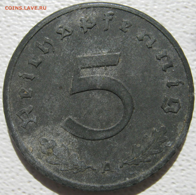  3 рейх 5 рейхспфеннигов 1941 A до 18.10. - IMG_3737.JPG