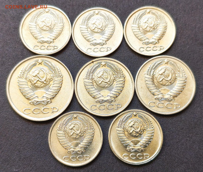 10,15,20 КОПЕЕК 1961 - 1990 г. AUNC-UNC до 19.10 в 22-10 - IMG_20251017_111504